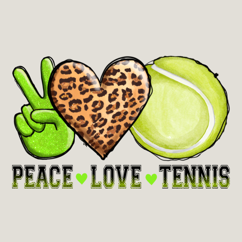 Peace Love Tennis Heavy Core Tee by AdoDesignShop | Teevron