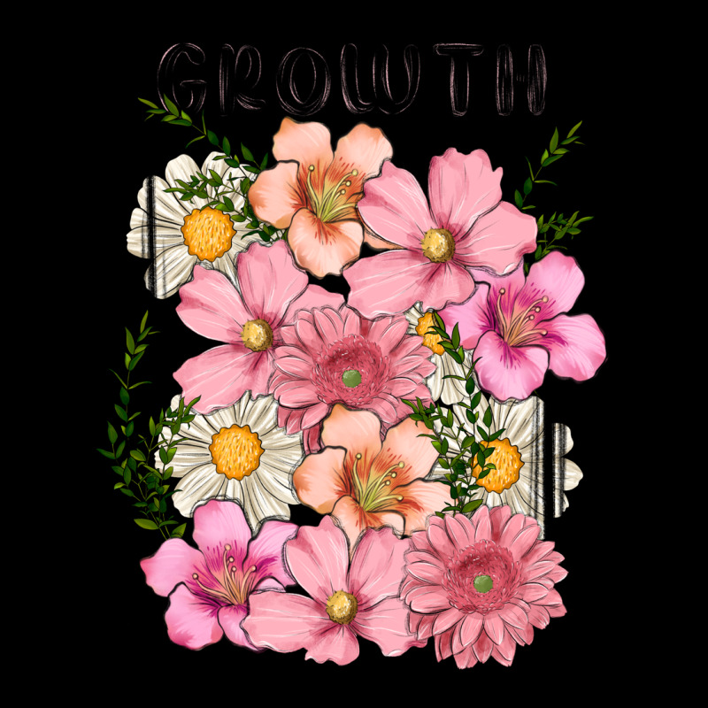 Growth Flower Ladies Tee by MaliasSmallBusiness | Teevron