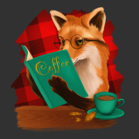 Fox With Coffee Urban Heavy Tee | Teevron