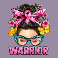 Cancer Warrior Messy Bun Classic Tee | Teevron