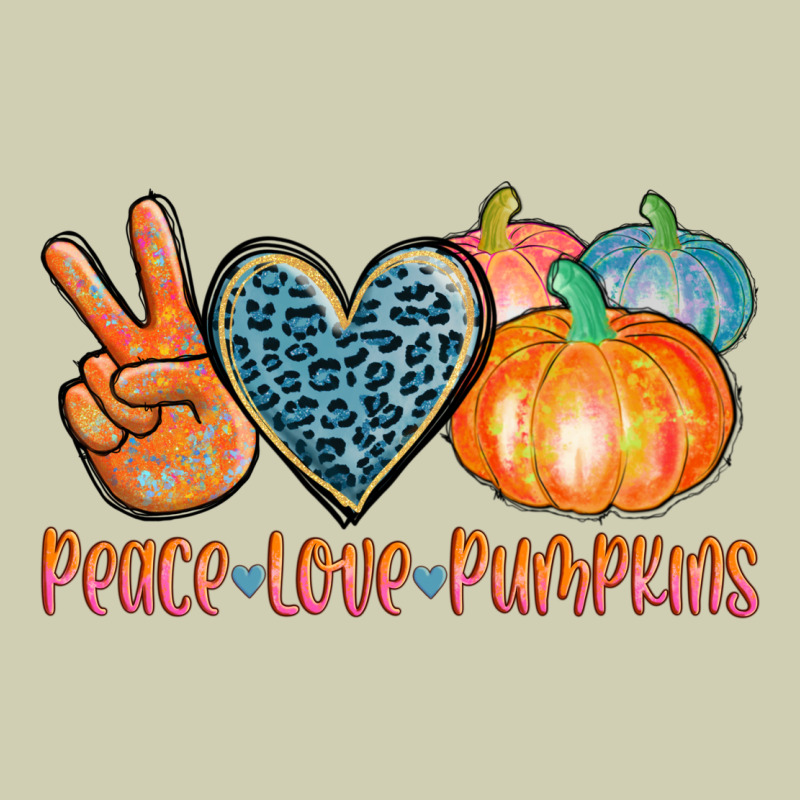 Peace Love Pumpkins Heavy Core Tee by AdoDesignShop | Teevron