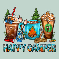 Happy Camper Coffee Cups Zipper Hoodie | Teevron