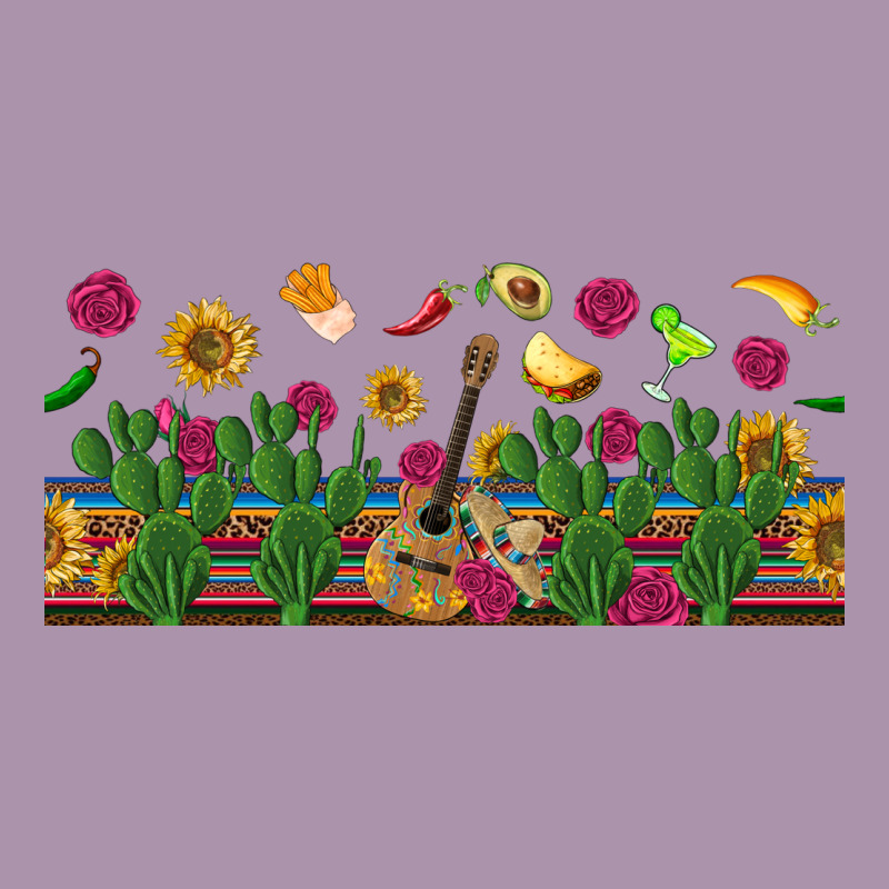 Mexican Sombrero Guitar Rose Cactus Libbey  Cup Heavyweight Hoodie by BundleAndBundleShop | Teevron