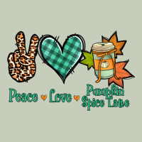 Peace Love Pumpkin Spice Latte Ladies Tee | Teevron