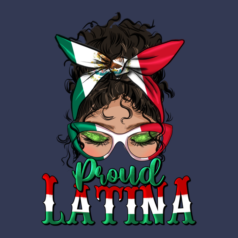 Proud Latina Messy Bun Mama Heavyweight Hoodie by BundleAndBundleShop | Teevron