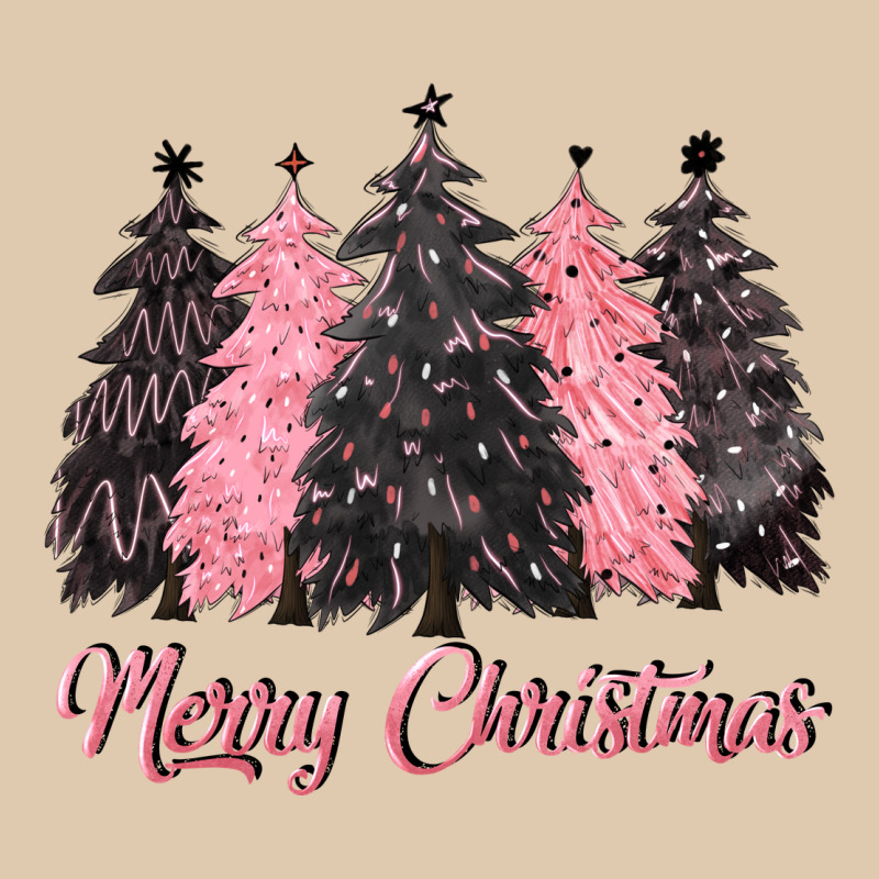 Pink Merry Christmas Heavyweight Sweatshirt by CowGirlArtShop | Teevron