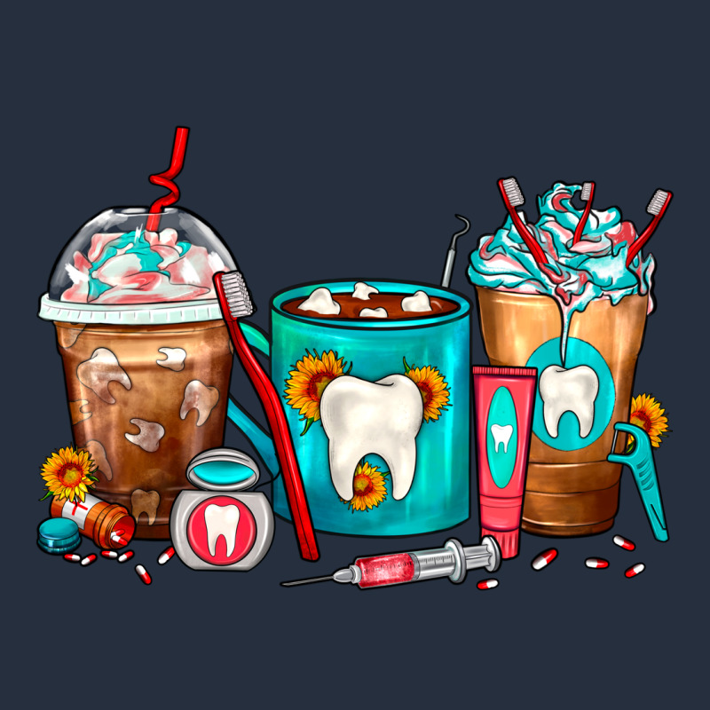 Dentist Coffee Cups Zipper Hoodie by FaDigitalArtStudio | Teevron