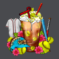 Softball Frappe Coffee Zipper Hoodie | Teevron