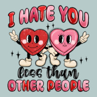 I Hate You Less Than Other People Heavy Core Tee | Teevron