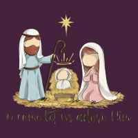 O Come Let Us Adore Him Premium Tee | Teevron