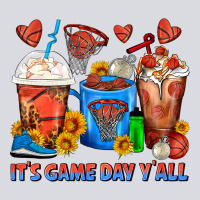 It's Game Day Y'all Basketball Coffee Cups Zipper Hoodie | Teevron