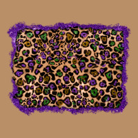 Mardi Gras Leopard Background Vintage Hoodie | Teevron