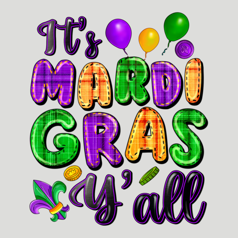 It's Mardi Gras Y'all Zipper Hoodie by FaDigitalArtStudio | Teevron