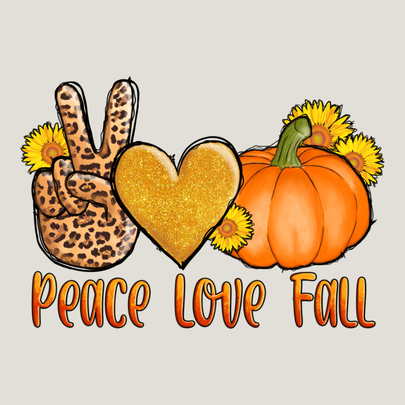 Peace Love Fall Heavy Core Tee by AdoDesignShop | Teevron