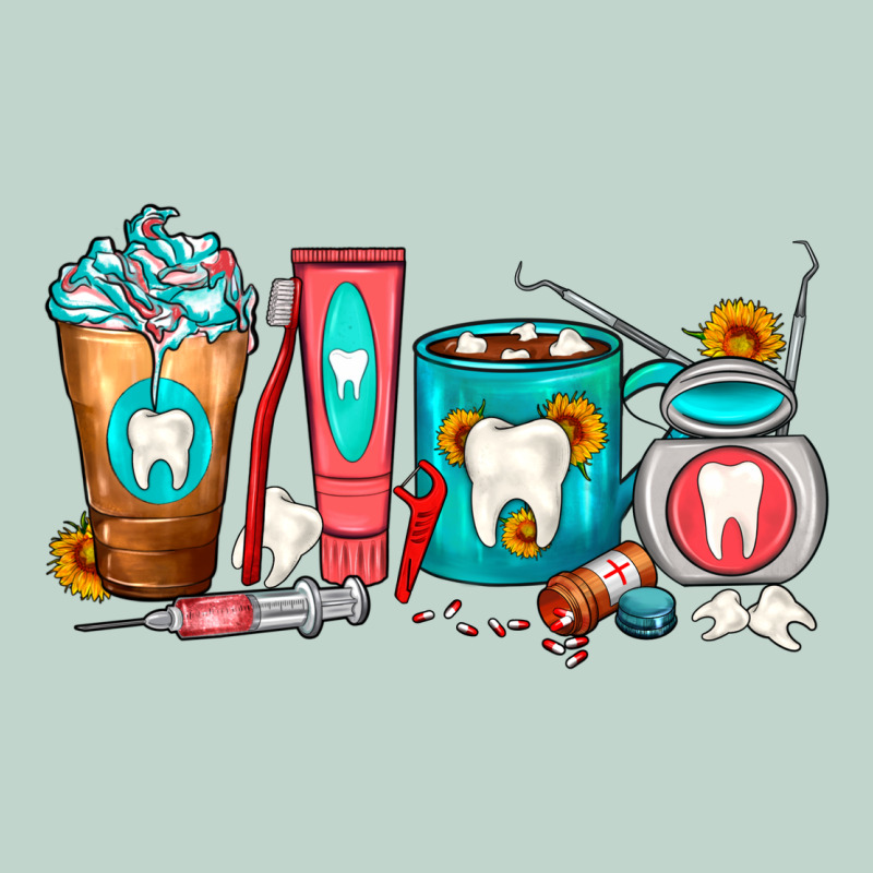 Dentist Coffee Cups Zipper Hoodie by FaDigitalArtStudio | Teevron