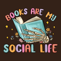Books Are My Social Life Heavy Core Tee | Teevron