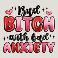 Bad Bitch With Bad Anxiety Heavy Core Tee | Teevron