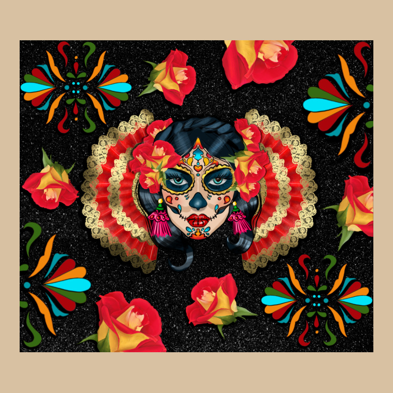 Sugar Skull Tumbler Heavyweight Hoodie by BundleAndBundleShop | Teevron
