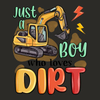 Just A Boy Who Loves Dirt Heavy Core Tee | Teevron