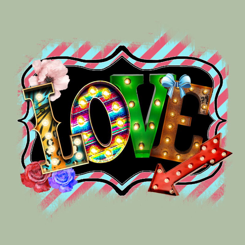 Love Frame Digital Valentines Day Urban Heavy Tee by Bettercallsaul | Teevron