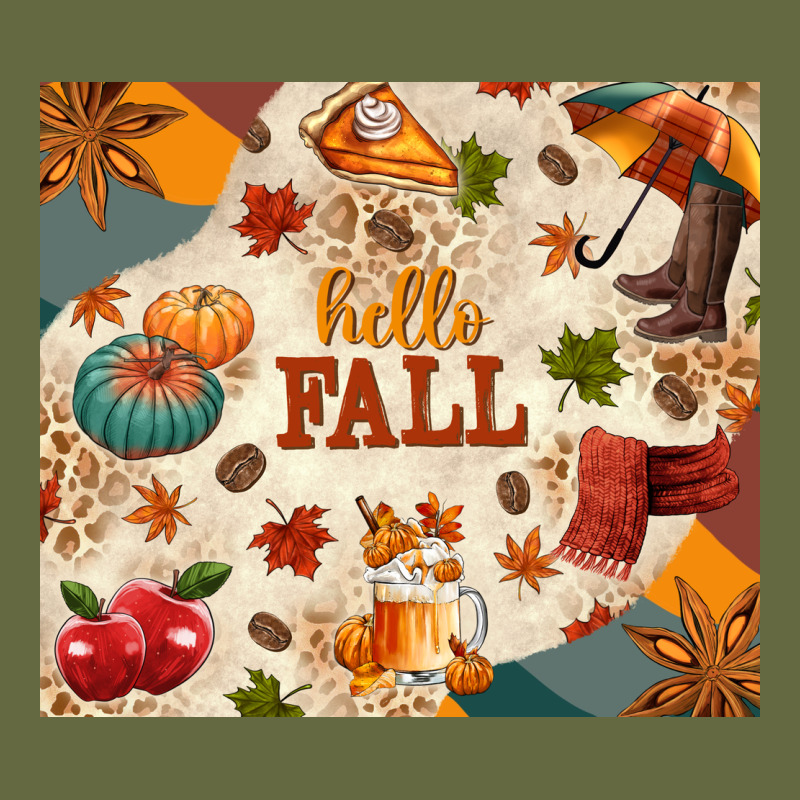 Hello Fall Long Sleeve Tee by texasbilliewilder | Teevron