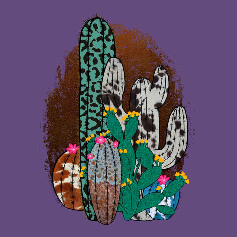 Western Cowhide Cactus Vintage Hoodie by Bettercallsaul | Teevron