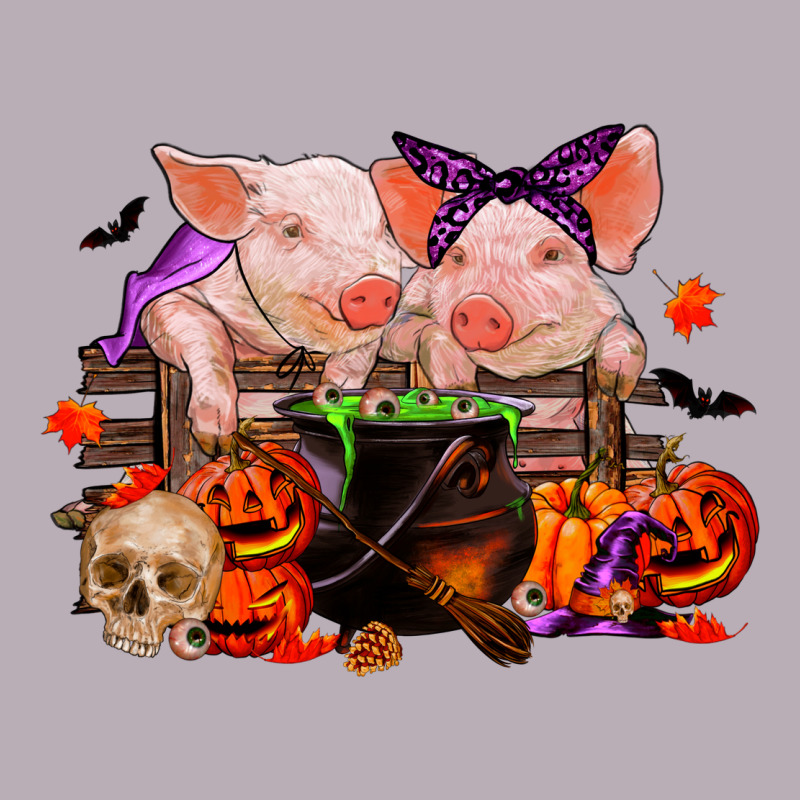 Halloween Pigs Vintage Tee by RanaPortraitStore | Teevron