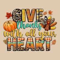 Give Thanks With All Your Heart Heavyweight Sweatshirt | Teevron