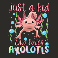 Just A Kid Who Loves Axolotls Heavy Core Tee | Teevron