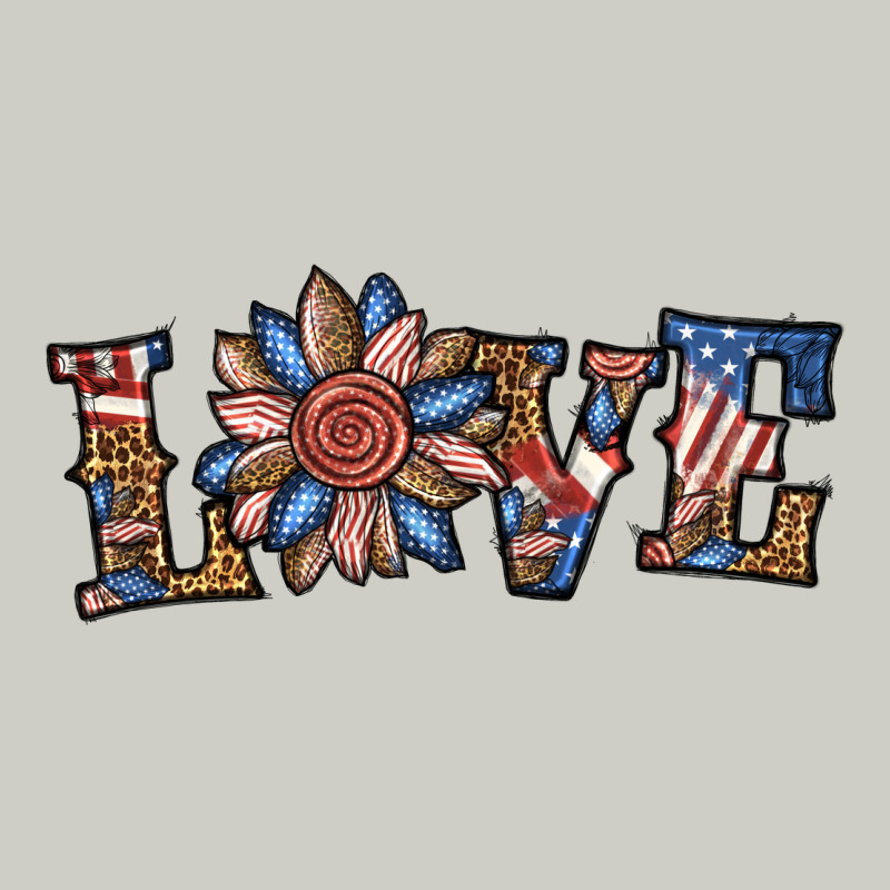 Love American Sunflower Heavyweight Hoodie by BundleAndBundleShop | Teevron