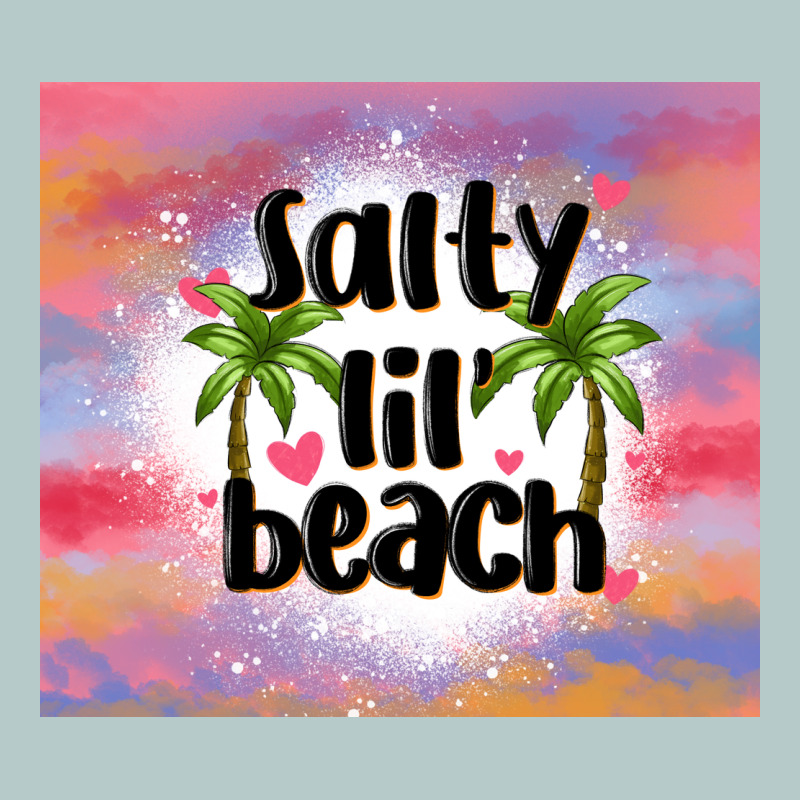 Salty Lil' Beach Heavy Core Tee by MaliasSmallBusiness | Teevron