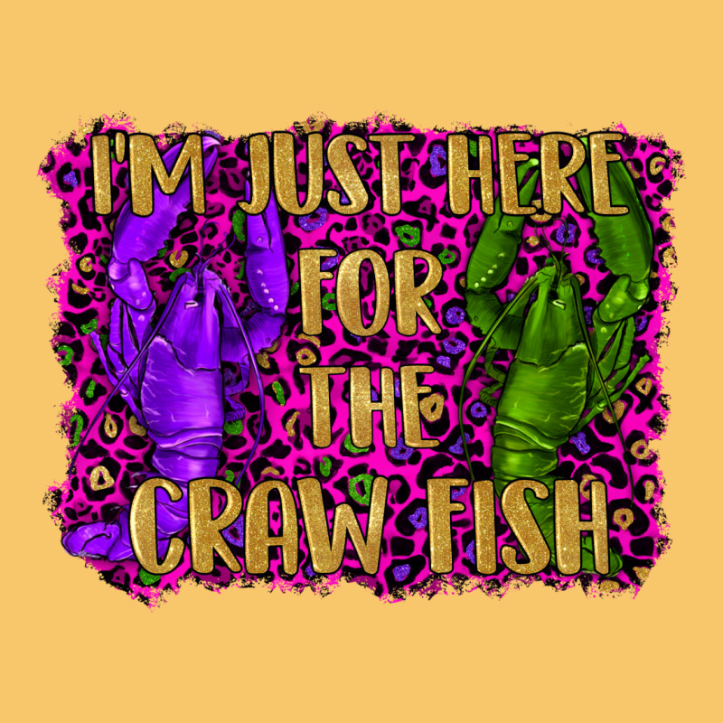 Mardi Gras I'm Just Here For The Craw Fish With Lobster Vintage Hoodie by RanaPortraitStore | Teevron