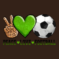 Peace Love Soccer Heavy Core Tee | Teevron