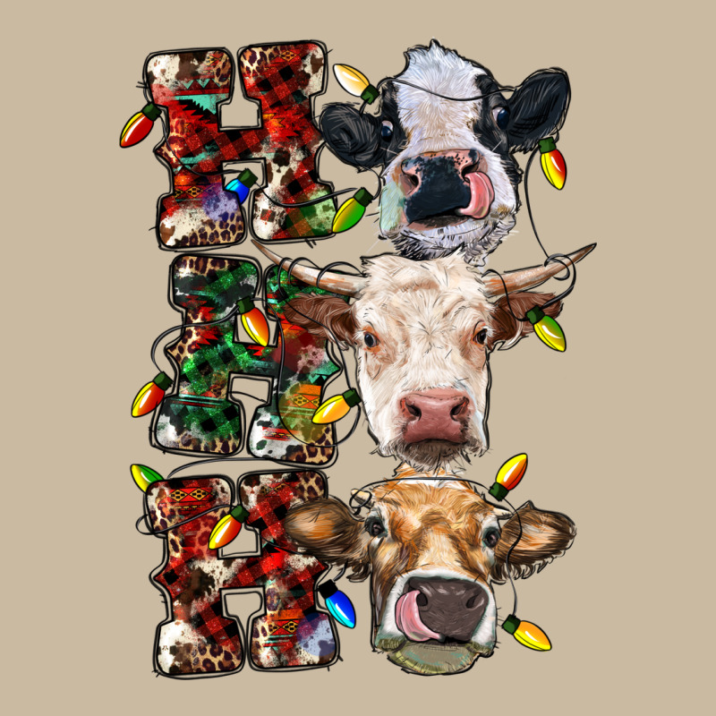 Ho Ho Ho Cows Long Sleeve Tee by RanaPortraitStore | Teevron