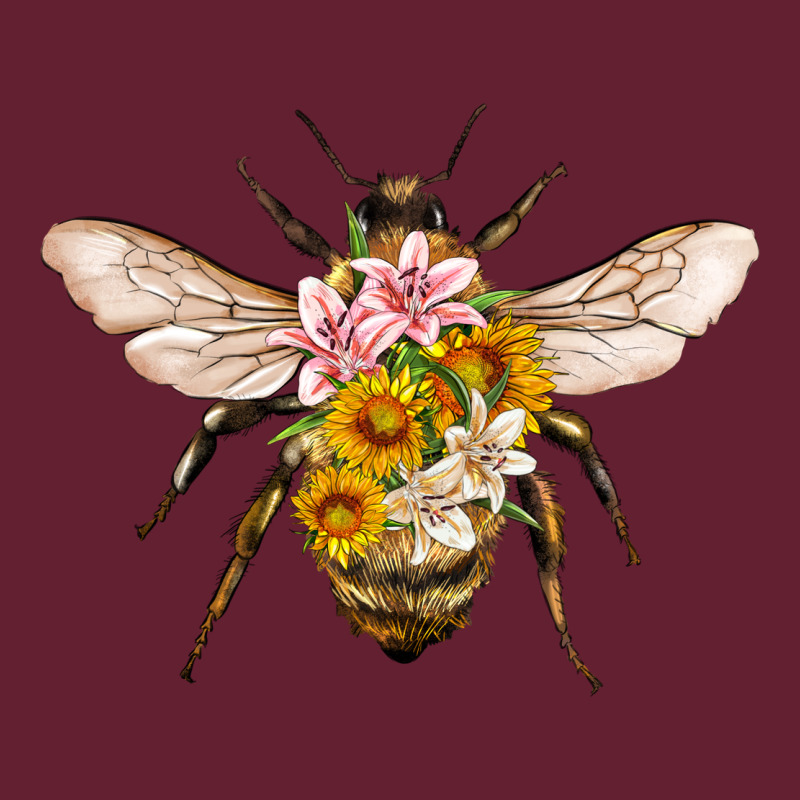 Bee With Flowers Classic Tee by Artiststas | Teevron