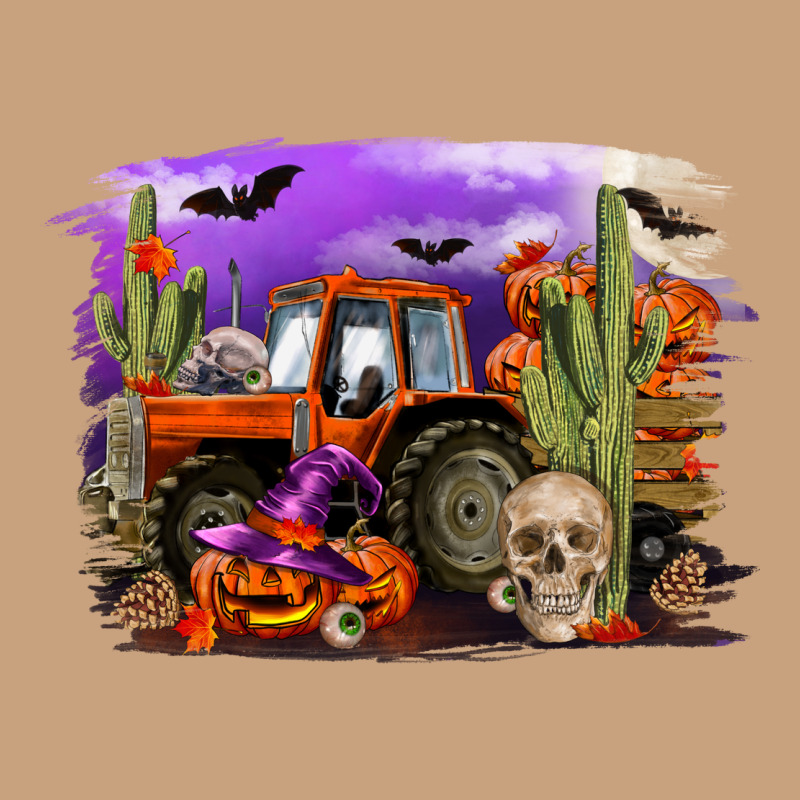 Halloween Tractor Vintage Tee by RanaPortraitStore | Teevron