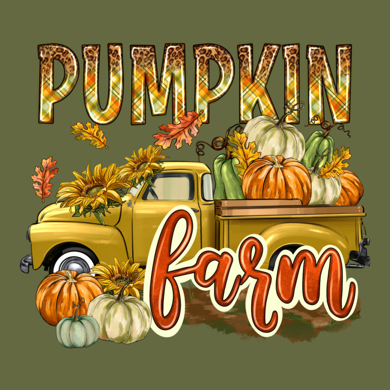 Pumpkin Farm With Truck Long Sleeve Tee by texasbilliewilder | Teevron