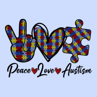 Peace Love Autism Urban Heavy Tee | Teevron