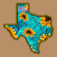 Sunflower Turquoise Texas Vintage Hoodie | Teevron