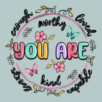 You Are Enough Heavy Core Tee | Teevron