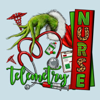 Grinch Hand Telemetry Nurse Ladies Tee | Teevron