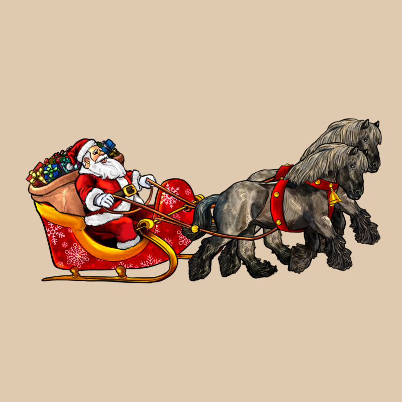 Santa Riding His Sleigh With Gifts Heavyweight Sweatshirt by CowGirlArtShop | Teevron