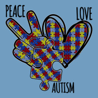 Peace Love Autism Urban Heavy Tee | Teevron