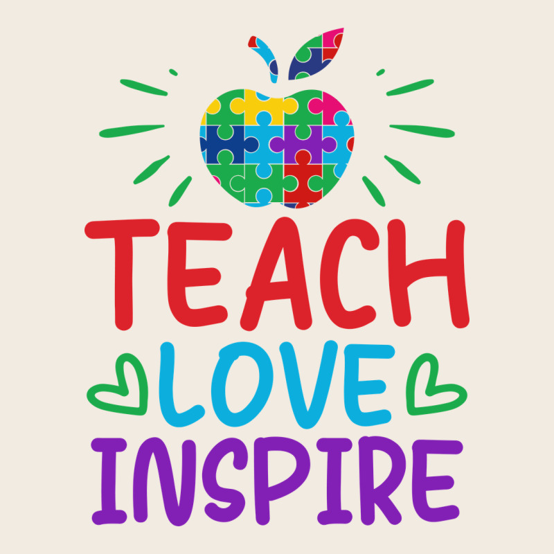 Teach Love Inspire Premium Sweatshirt by CowhideDigitalArt | Teevron