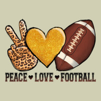 Peace Love Football Heavy Core Tee | Teevron
