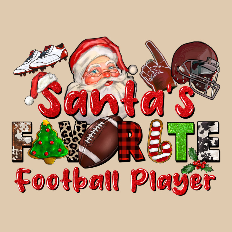 Santas Favorite  Football Player Heavyweight Sweatshirt by CowGirlArtShop | Teevron