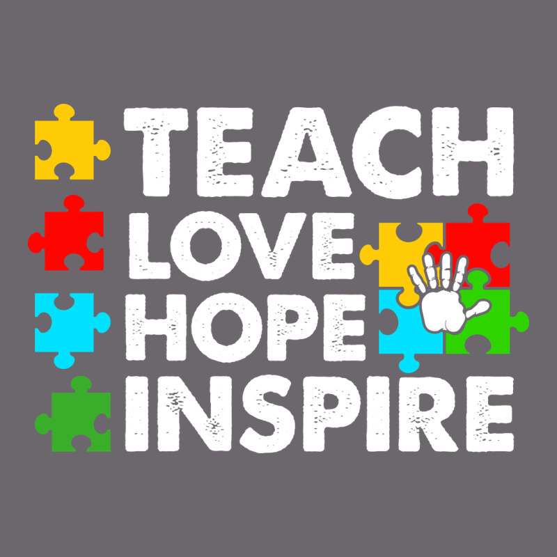 Teach Love Hope Inspire Premium Sweatshirt by CowhideDigitalArt | Teevron