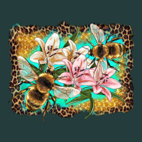 Bees And Lilies With Leopard Classic Tee | Teevron