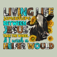 Living Life Somewhere Between Jesus Long Sleeve Tee | Teevron