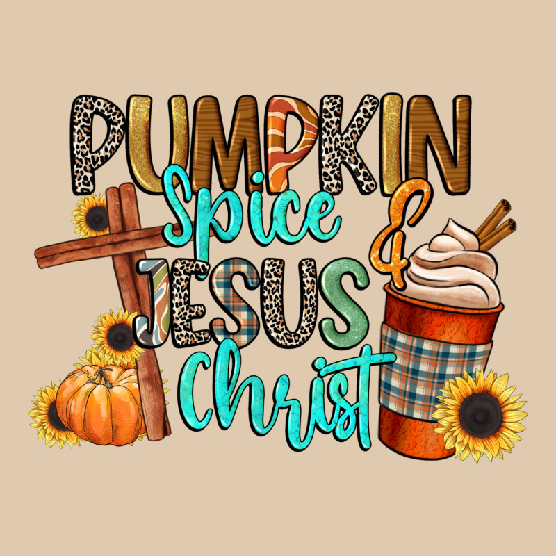 Pumpkin Spice And Jesus Christ Heavyweight Sweatshirt by CowGirlArtShop | Teevron